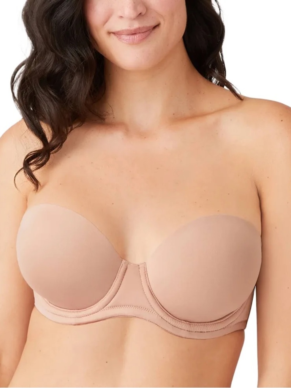 Wacoal Red Carpet Strapless Nude Bra
(Bundle of 2 !)
